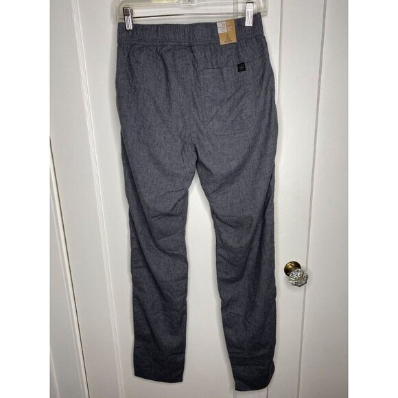 PrAna Vaha Yoga Pants Gravel Weave size xsmall 32” inseam UPF 50+ MSRP $95 - Picture 5 of 6
